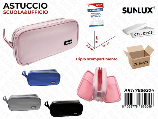 ASTUCCIO 3SCOMP. COL. ASS. 22*8.8*11CM / PZ DA 12**