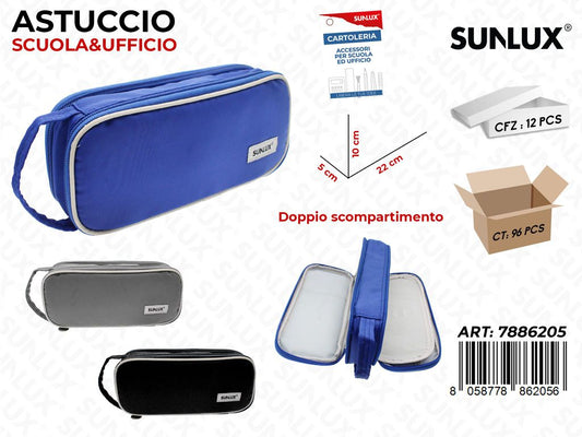 ASTUCCIO 2SCOMP. COL. ASS. 22*10*5CM / PZ DA 12**