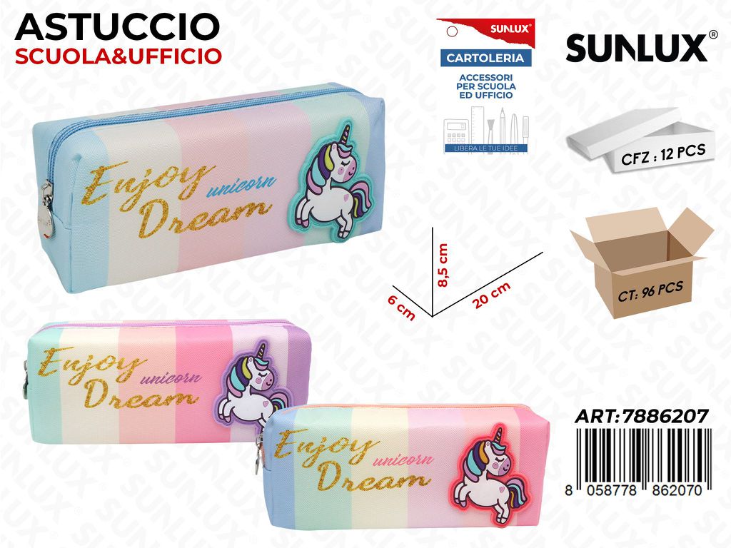 ASTUCCIO UNICORN ASS. 20*8.5*6CM / PZ DA 12**