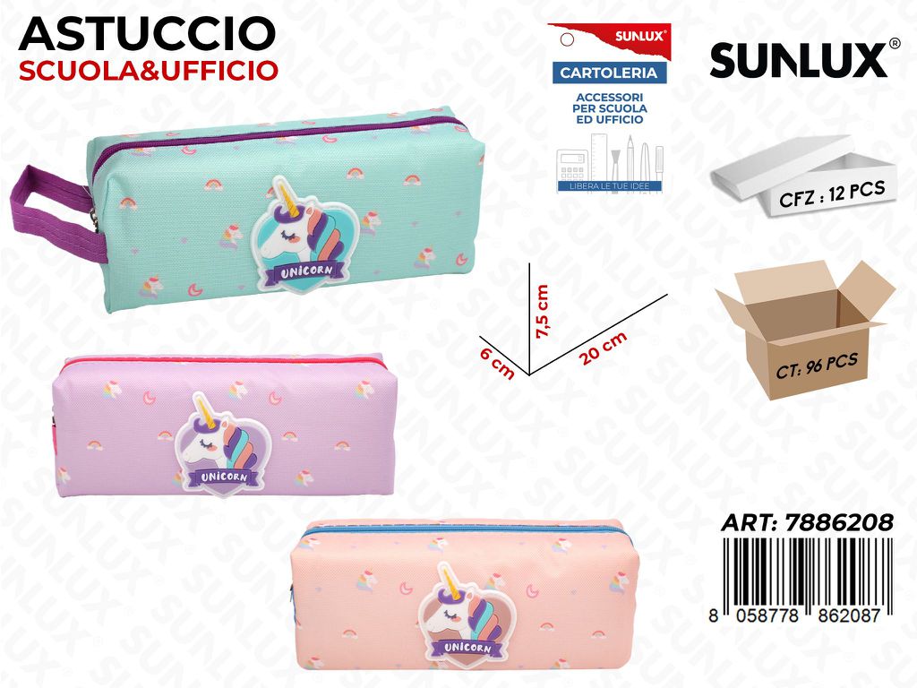 ASTUCCIO UNICORN ASS. 20*7.5*6CM / PZ DA 12**