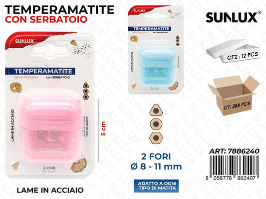 TEMPERAMATITE C/SERB. 2FORI ASS. 5CM/ PZ DA 12**