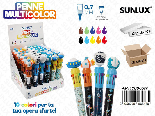 Penne Multicolor Space 0.7Mm