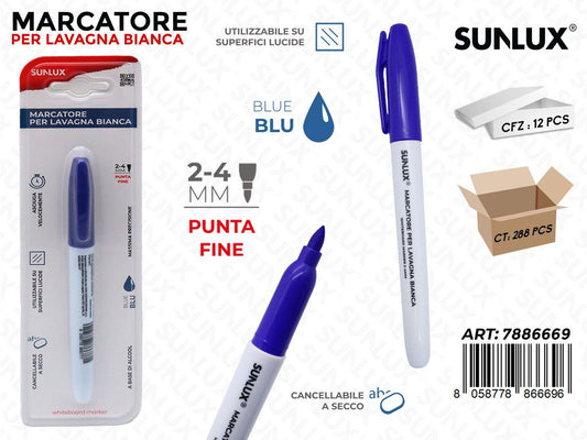 MARCATORE LAVAGNA BLU 2-4MM