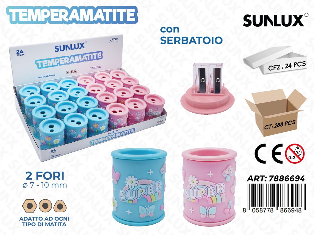Sunlux Temperamatite 2FORI c/SERB. Ass