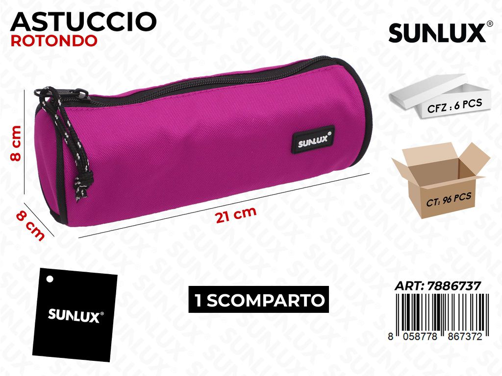 ASTUCCIO ROT. FUCSIA 21*8*8CM /PZ DA 6**