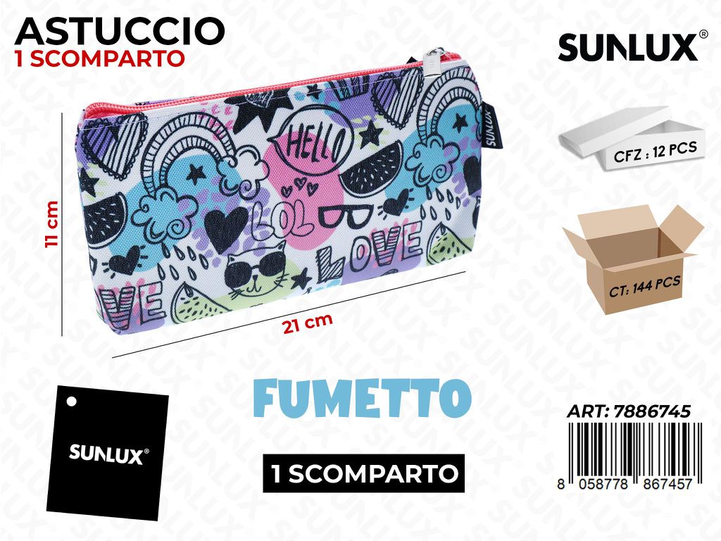 ASTUCCIO FUMETTO 1SCOMP. 21*11CM