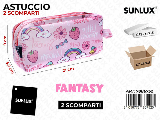 ASTUCCIO FANTASY 2SCOMP. 21*9*5.5CM