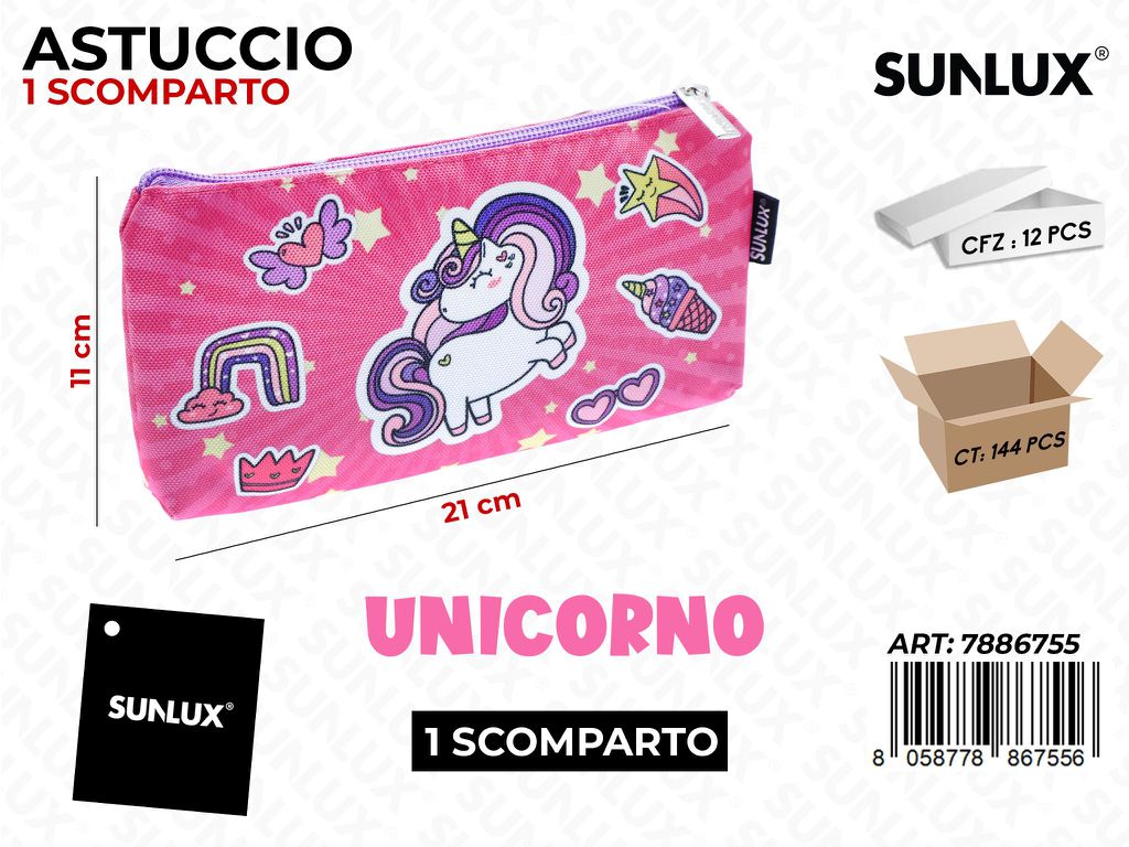 ASTUCCIO UNICORN 1SCOMP. 21*11CM