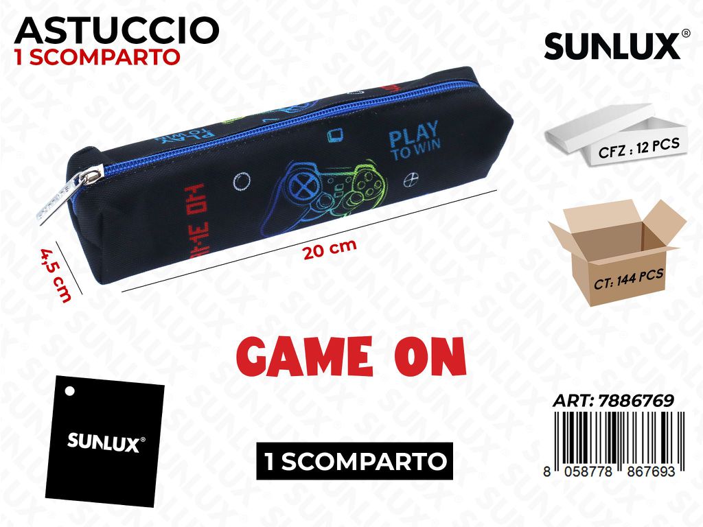 ASTUCCIO GAME ON 1SCOMP. 20*4.5CM