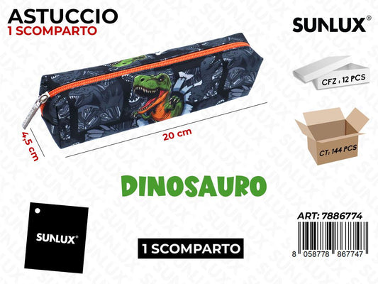 ASTUCCIO DINOSAURO 1SCOMP. 20*4.5CM