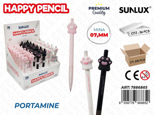 Happy Pencil Portamine Zampa 0.7Mm