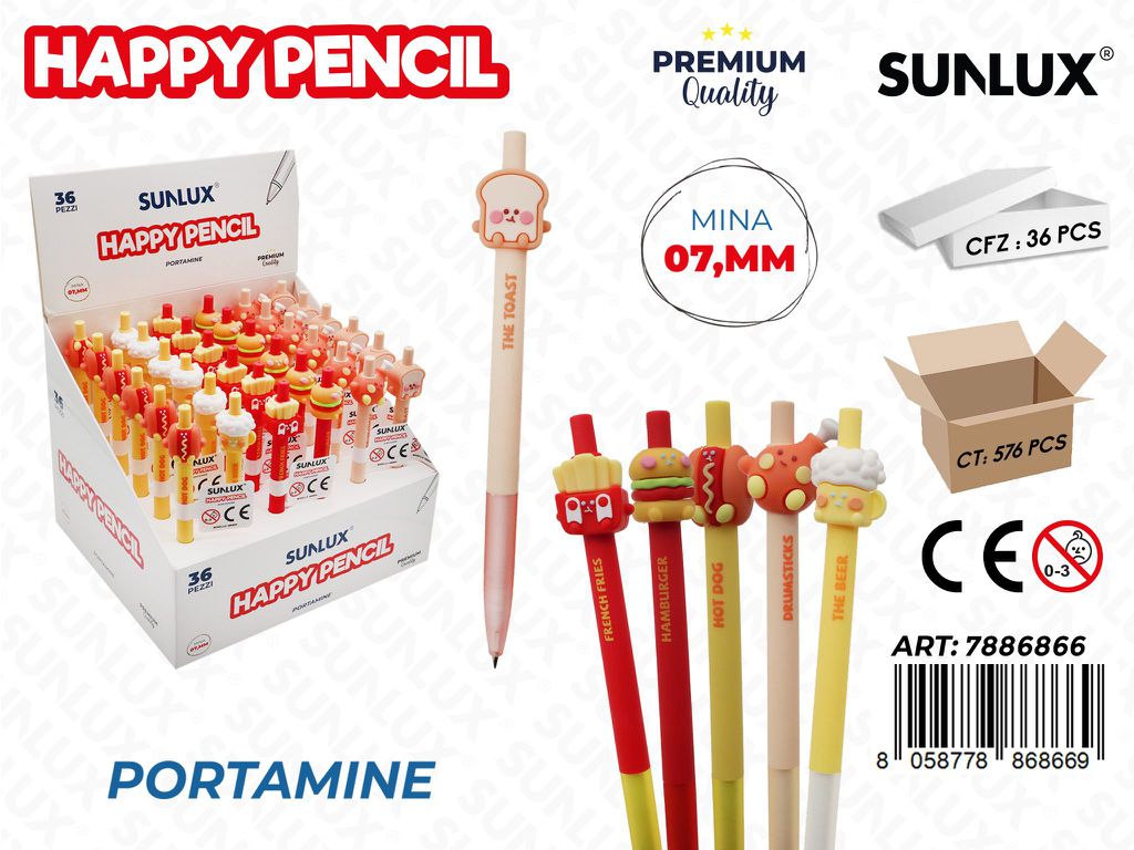 Happy Pencil Portamine Food 0.7Mm