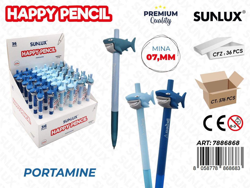 Happy Pencil Portamine Squalo 0.7Mm