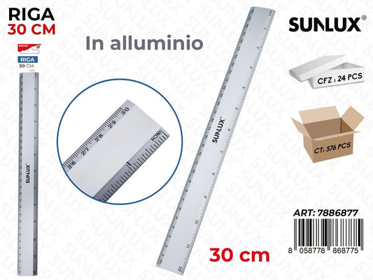 Sunlux Riga in Alluminio 30CM