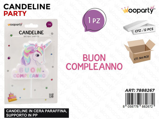 CANDELINE PARTY B. COMPL. UNICORN