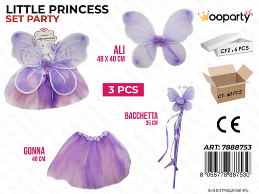 SET LITTLE PRINCESS VIOLA 3PCS /PZ DA 6**