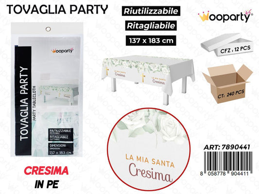 TOVAGLIA CRESIMA RIUT. 137*183CM