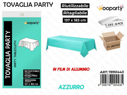 TOVAGLIA AZZURRO 137*183CM