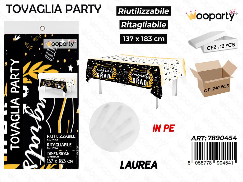 TOVAGLIA PARTY LAUREA 137*183CM