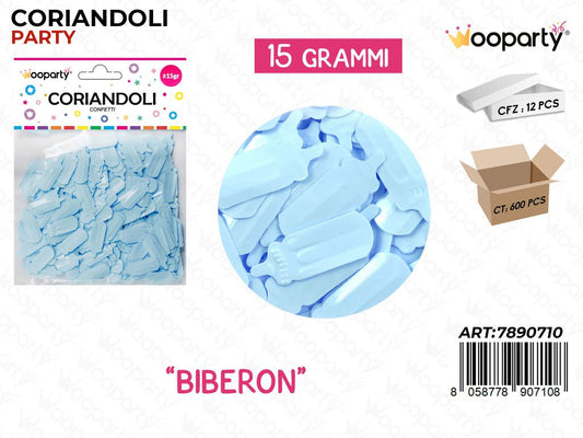 CORIANDOLI CEL BIBERON 15GR /PZ DA 12**