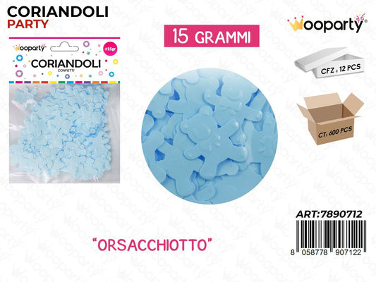 CORIANDOLI CEL ORSACHIOTTO 15GR /PZ DA 12**