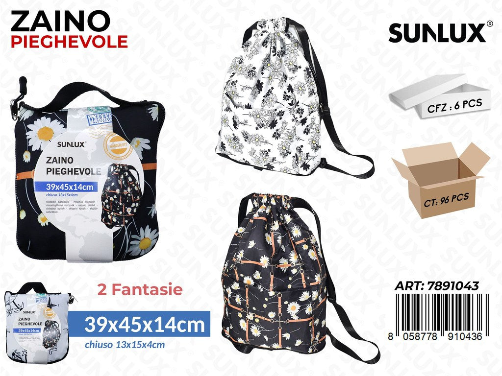 Sunlux Zaino Pieghevole 2FANT. 39*45*14CM
