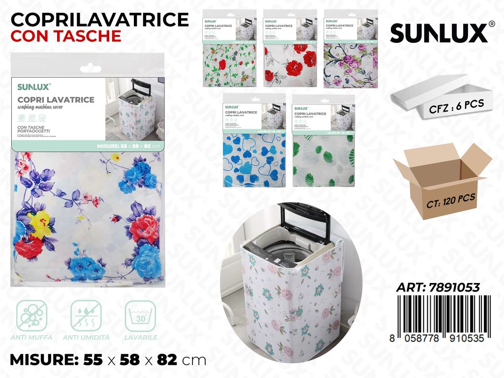 Sunlux Coprilavatrice c/Tasche Ass. 55*58*82