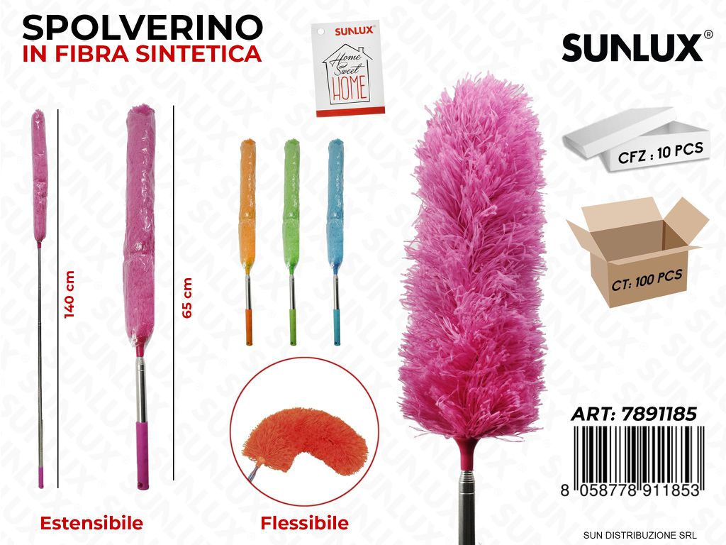 Spolverino Fles. Estens. Col. Ass. 65-140CM