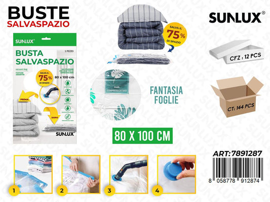 Sunlux Busta Salvaspazio Foglia 80*100CM