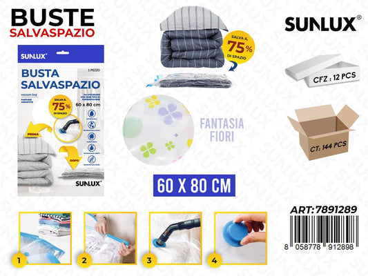 Sunlux Busta Salvaspazio Fiori 60*80CM