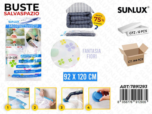 Sunlux Busta Salvaspazio Fiori 92*120CM