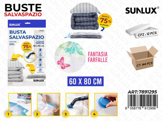 Sunlux Busta Salvaspazio Farfalle 60*80CM