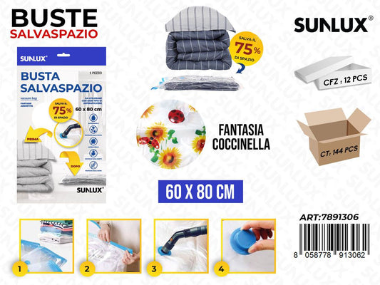 Sunlux Buste Salvaspazio Coccinella 60*80CM