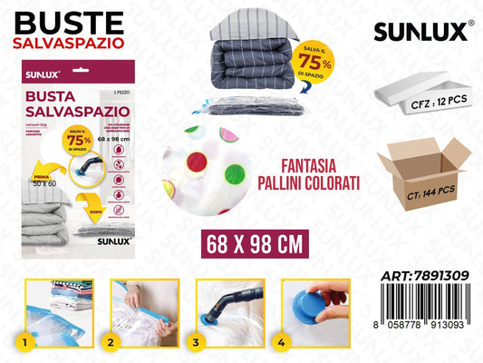 Sunlux Buste Salvaspazio Pallini 68*98CM