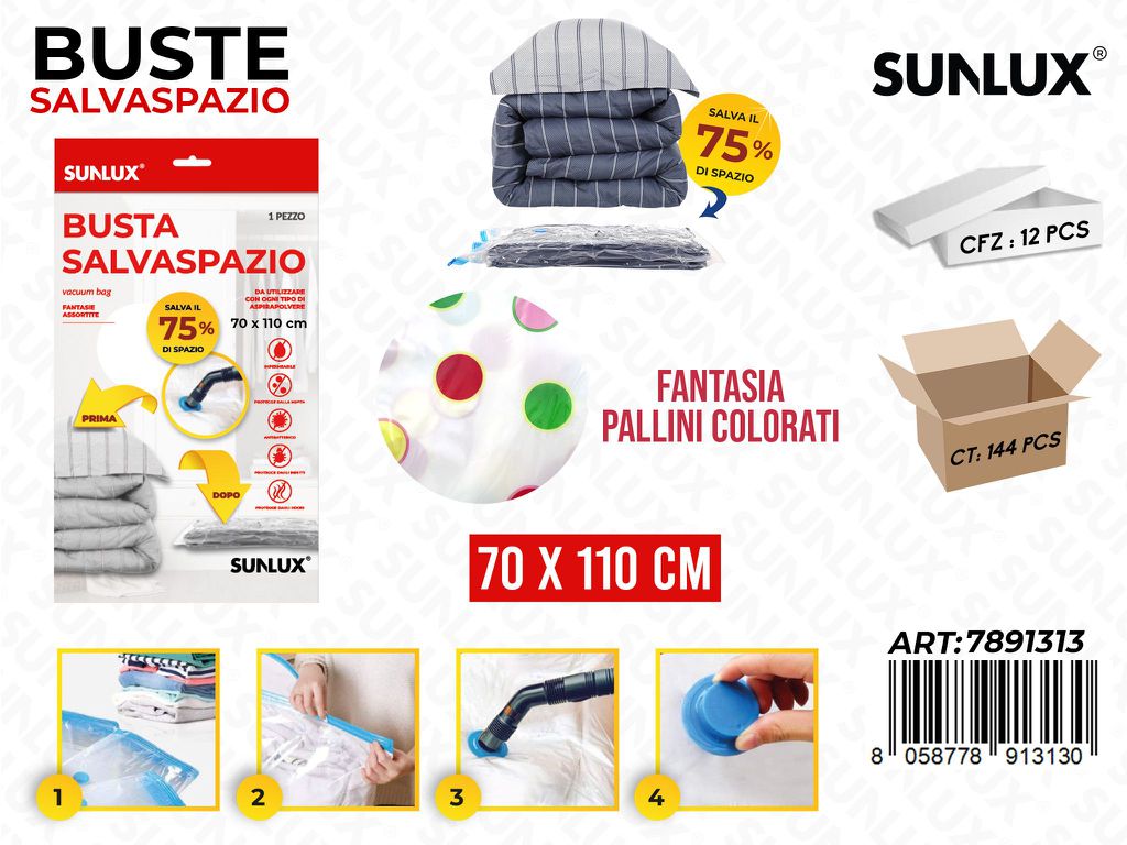 Sunlux Busta Salvaspazio Pallini 70*110CM