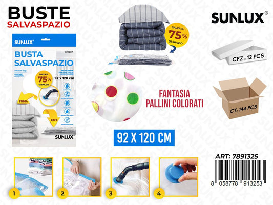 Sunlux Busta Salvaspazio Pallini 92*120 Cm
