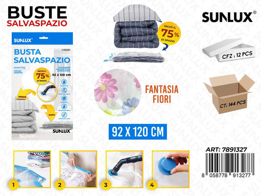 Sunlux Busta Salvaspazio Fiori 92*120 Cm