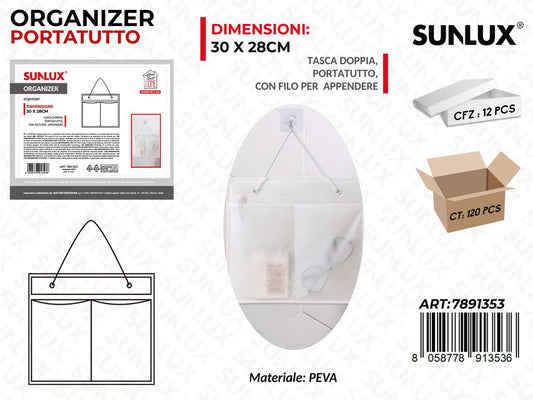 Organizer P.tutto Opaco 2TASCHE 30*28CM