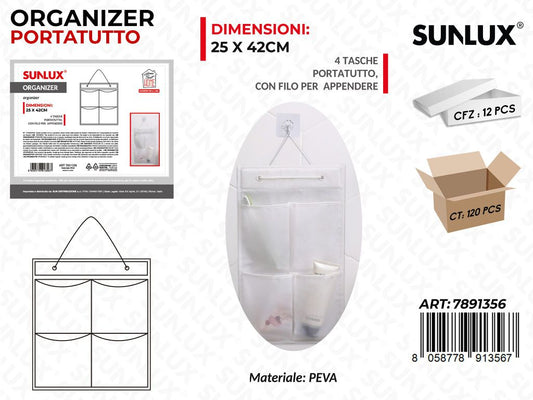 Organizer P.tutto Opaco 4TASCHE 25*42CM