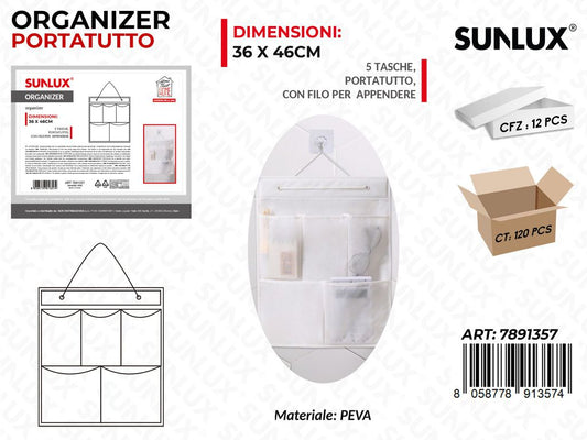 Organizer P.tutto Opaco 5TASCHE 36*46CM