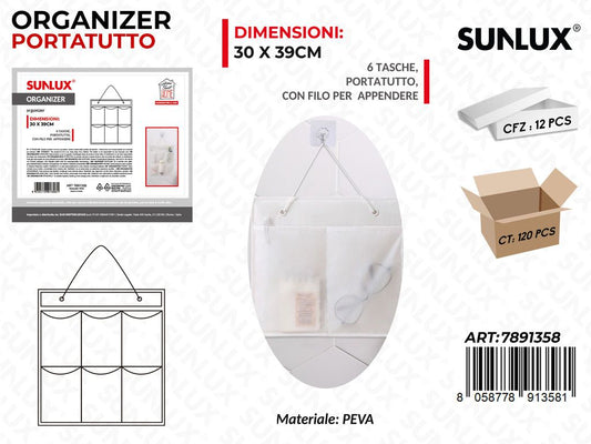 Organizer P.tutto Opaco 6TASCHE 30*39CM