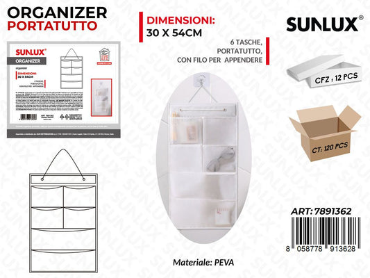 Organizer P.tutto Opaco 6TASCHE 30*54CM