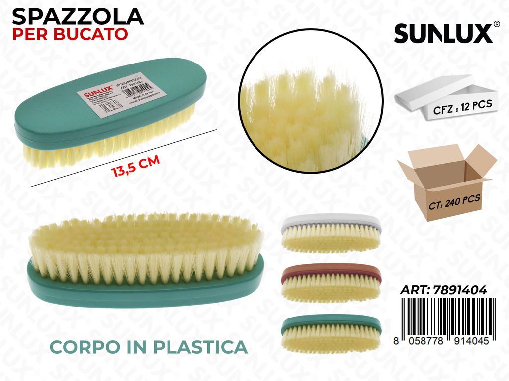 Spazzola per Bucato Col. Ass. 13.5CM