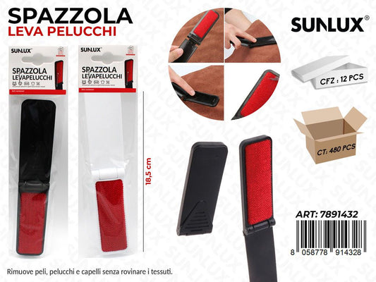 Sunlux Spazzola Levapelucchi 18.5CM