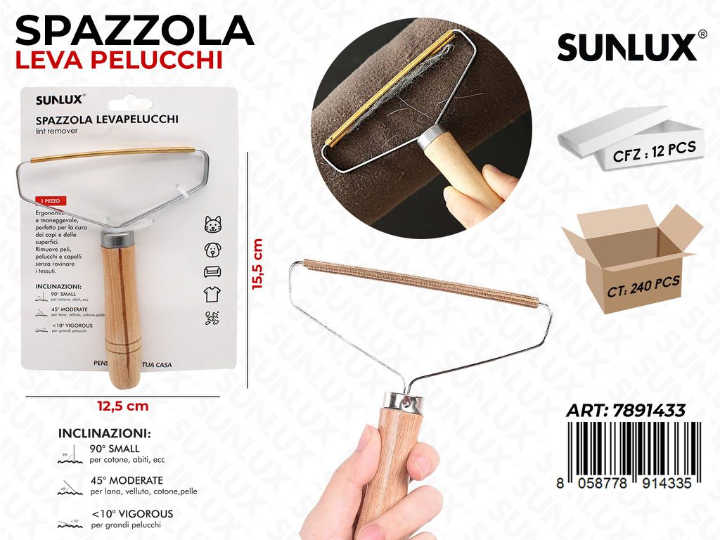 Spazzola Leva Pelucchi 12.5*15.5CM