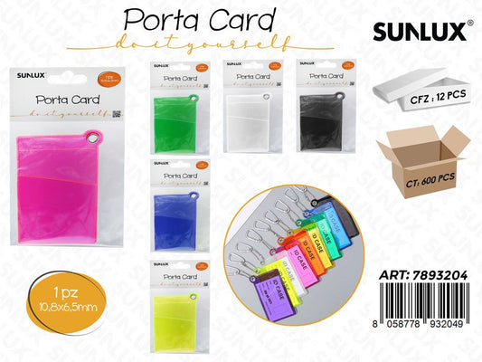 Sunlux Portacard Ass. 10.8*6.5MM