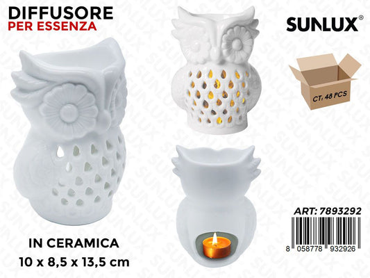 Sunlux Diffusore per Essenza Ceramica 10*8.5*13.5CM