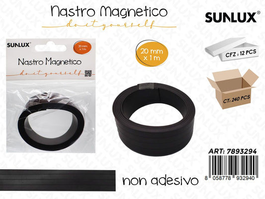 Sunlux Nastro Magnetico 20MM*1MT
