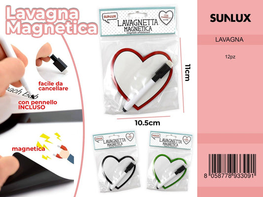 Lavagna Magnetica c/Pennello Colori Ass. 10.5*11CM