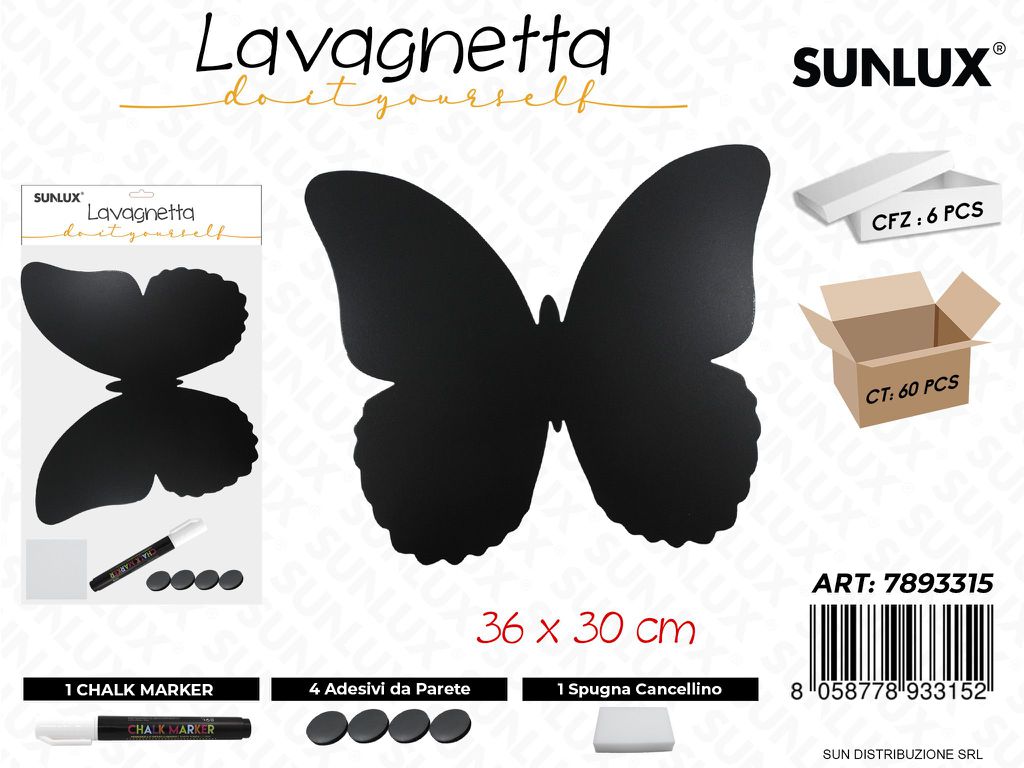 Lavagnetta da Parete F.farfalla 36*30CM